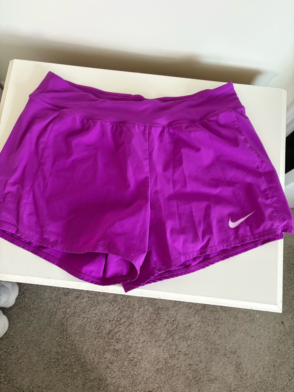 Nike Women's double lined Athletic Shorts